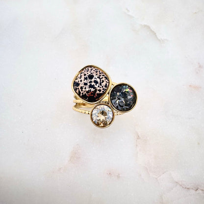 Bague Cristalya