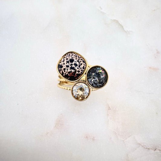 Bague Cristalya