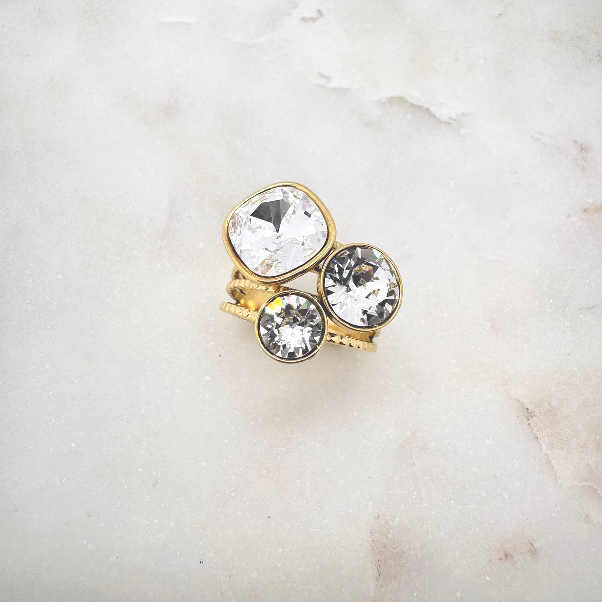Bague Cristalya