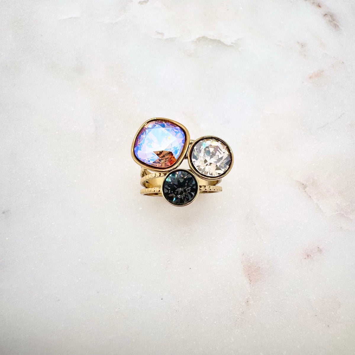 Bague Cristalya