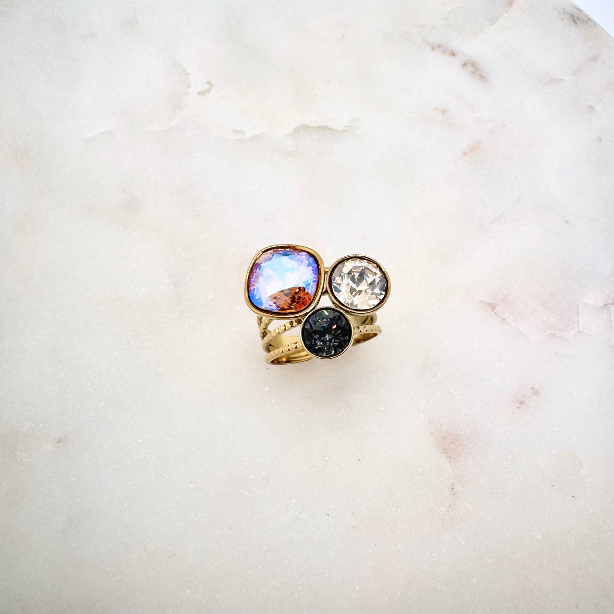 Bague Cristalya