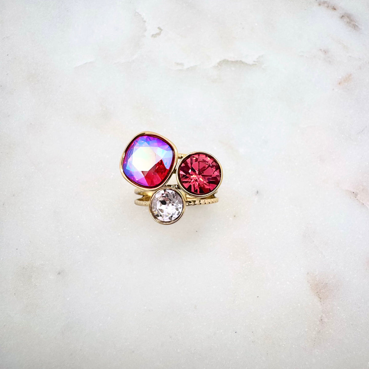Bague Cristalya