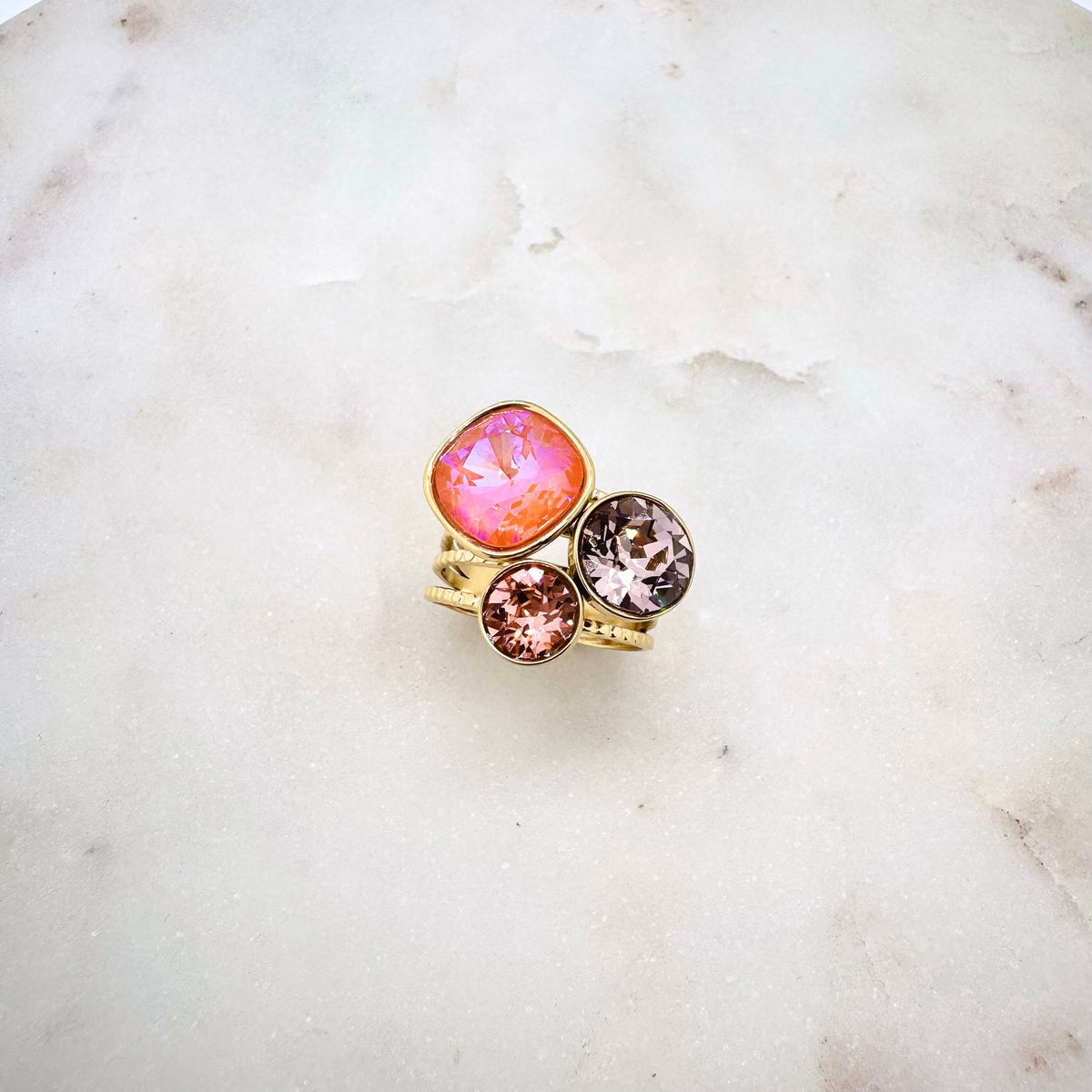 Bague Cristalya