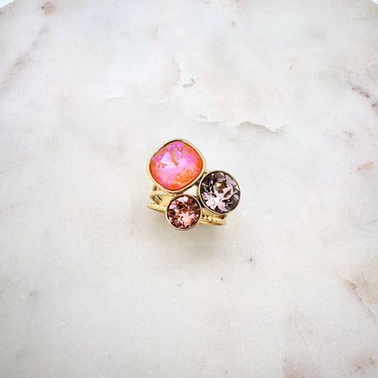 Bague Cristalya