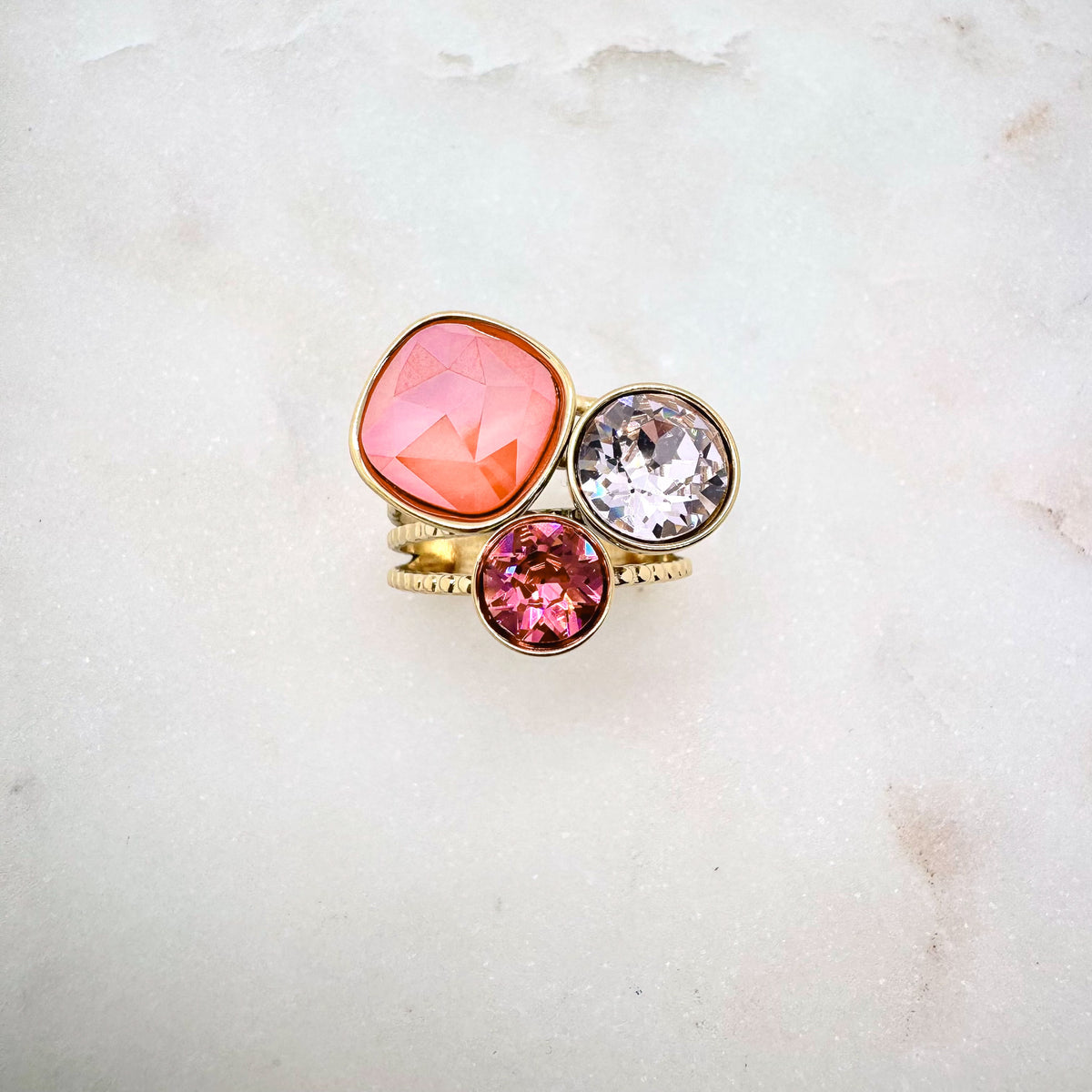 Bague Cristalya