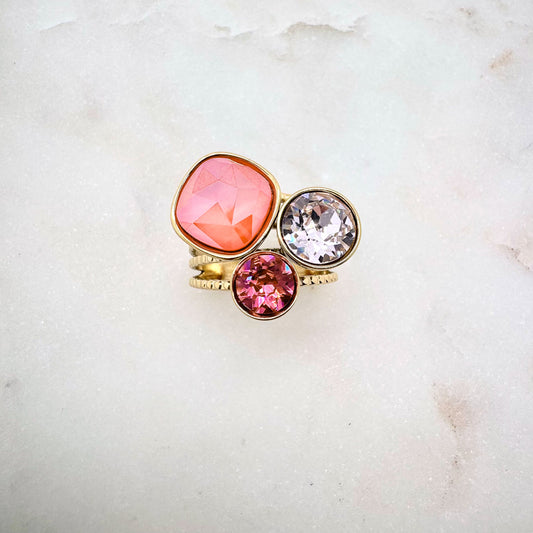 Bague Cristalya