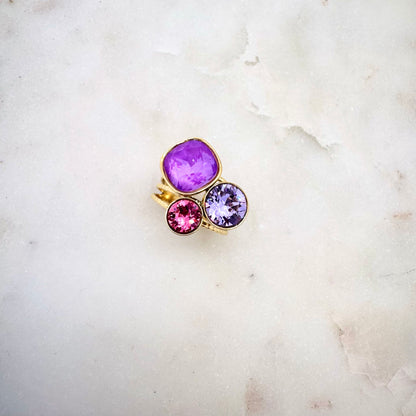 Bague Cristalya