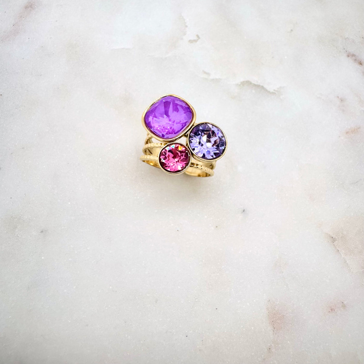 Bague Cristalya