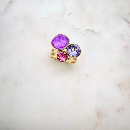 Bague Cristalya