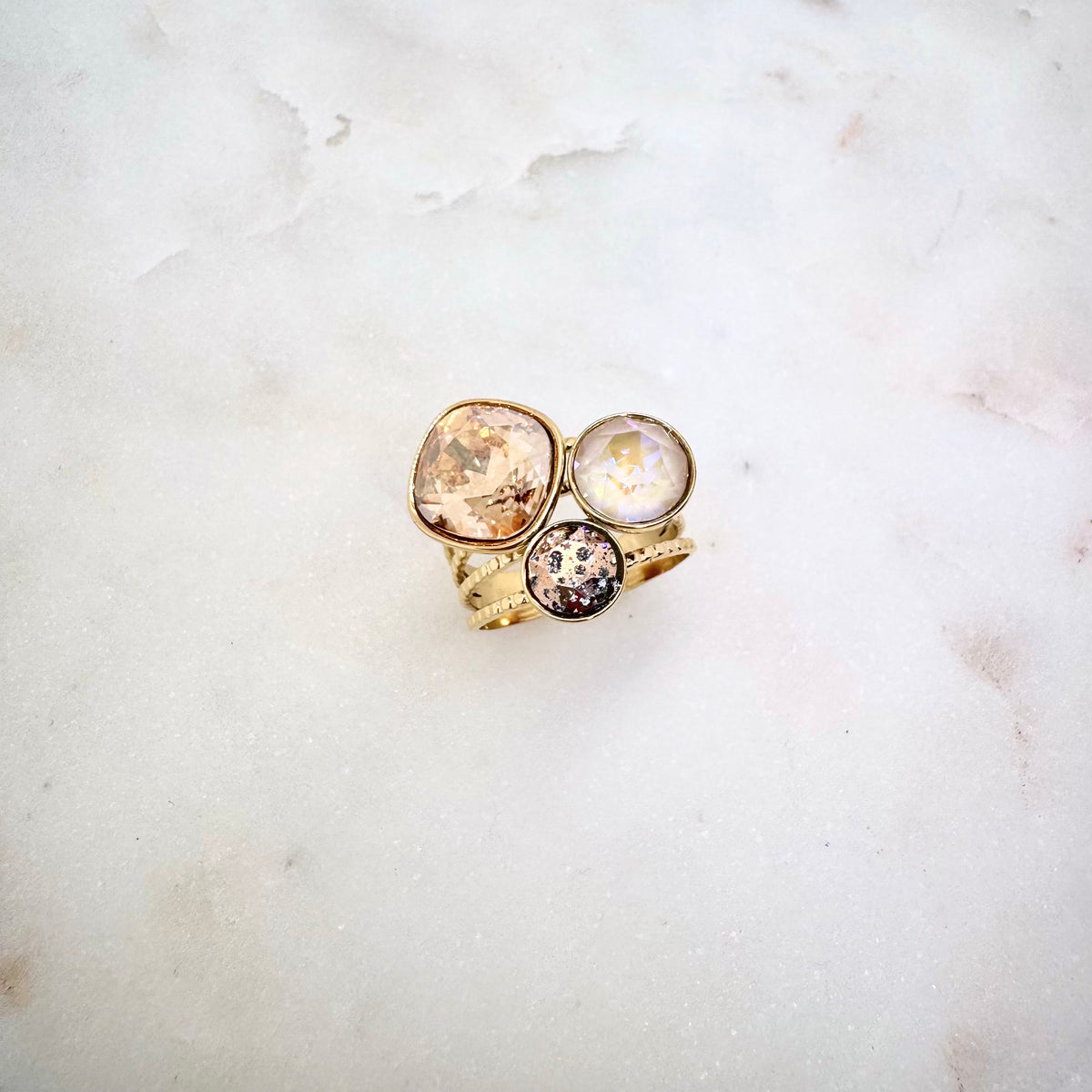 Bague Cristalya