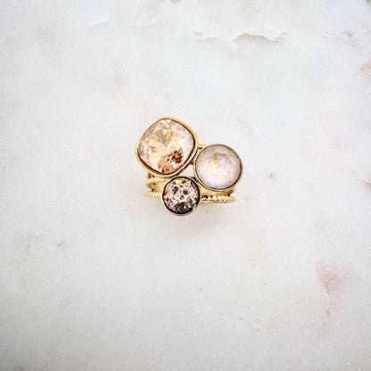 Bague Cristalya