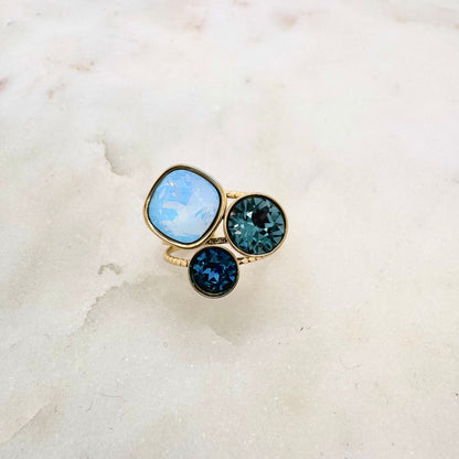 Bague Cristalya