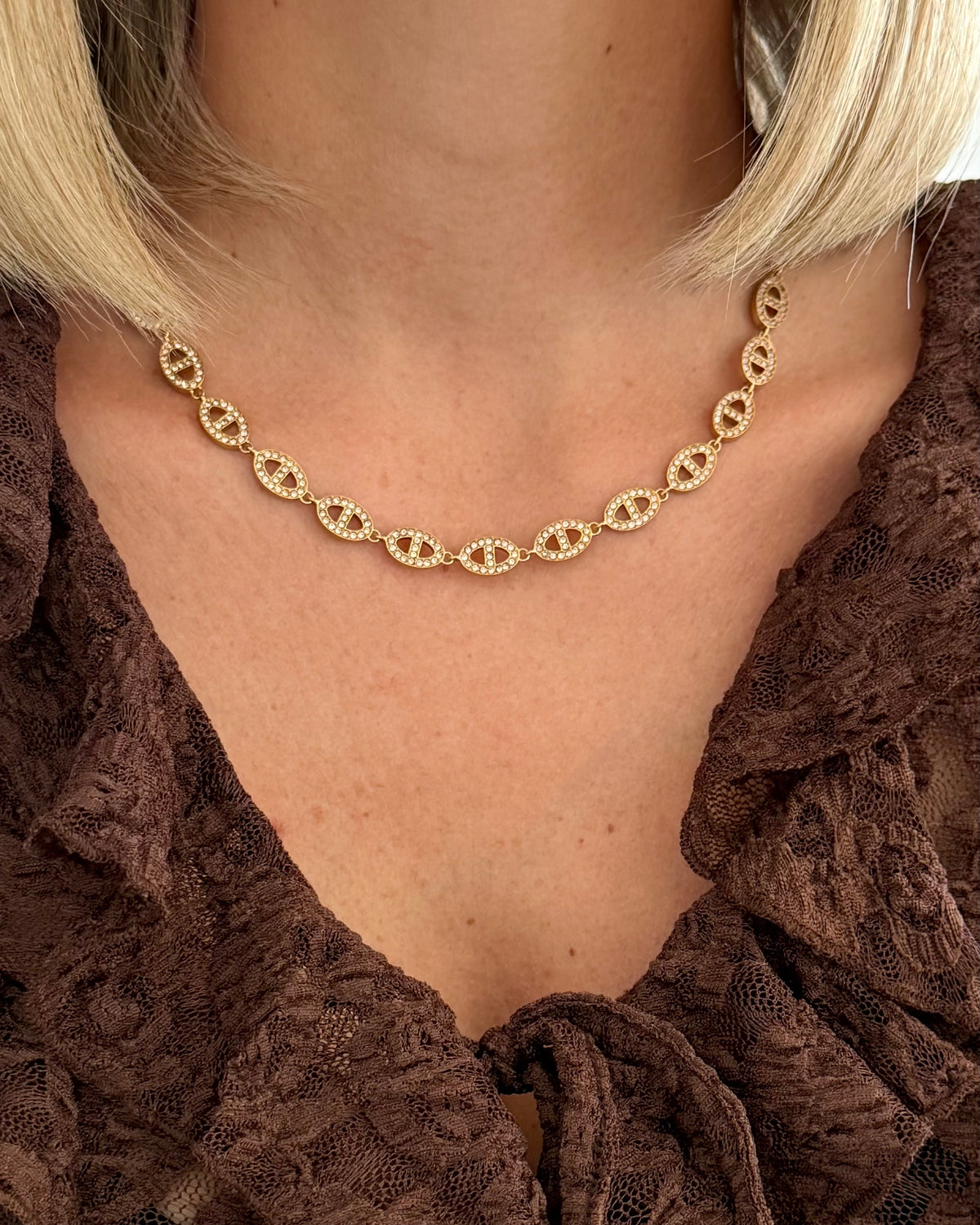 Collier Mila Crème