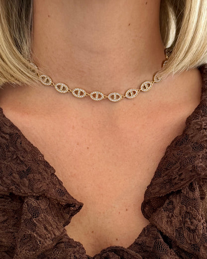 Collier Mila Mauve