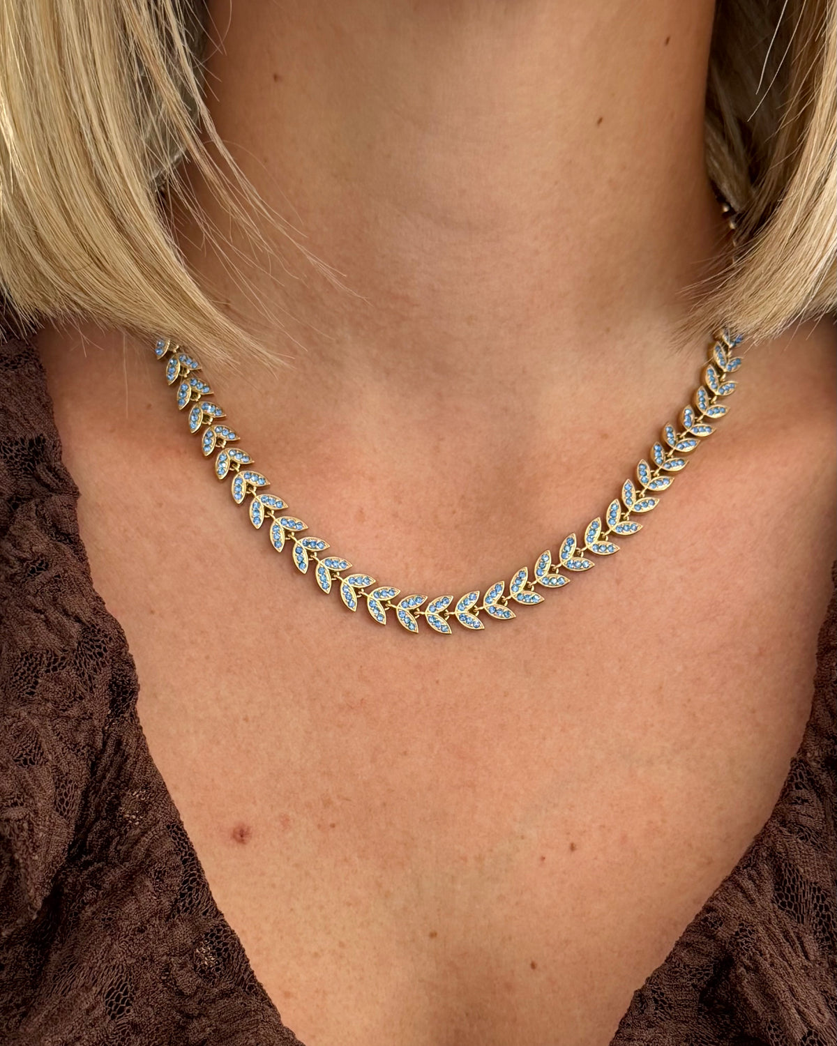 Collier Eden Bleu