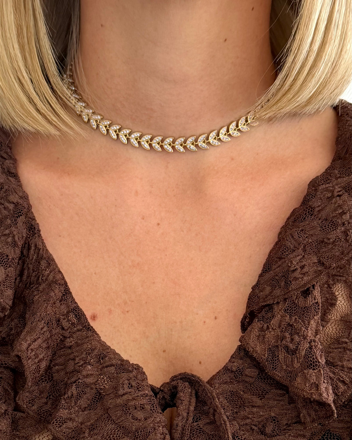 Collier Eden Mauve