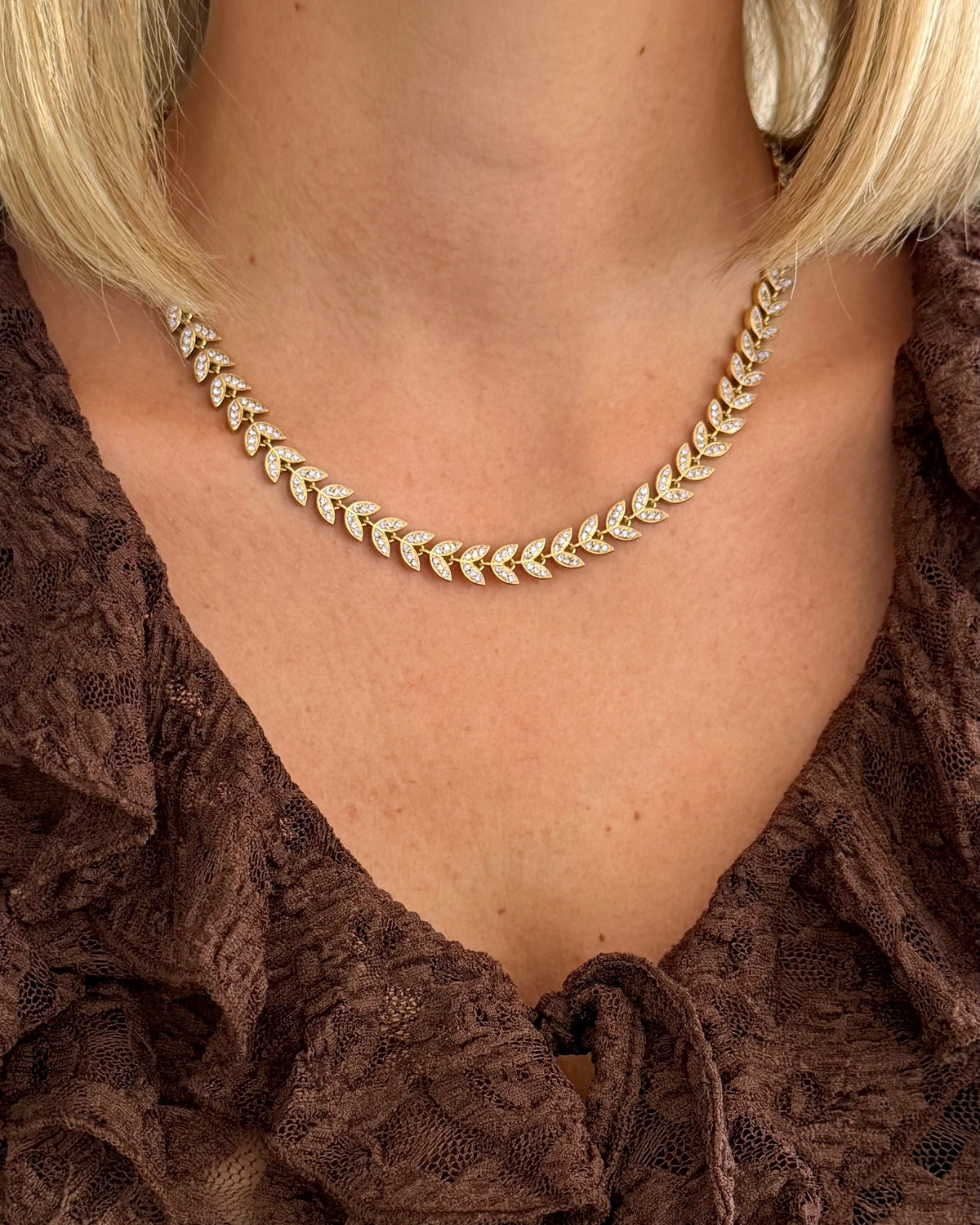 Collier Eden Mauve