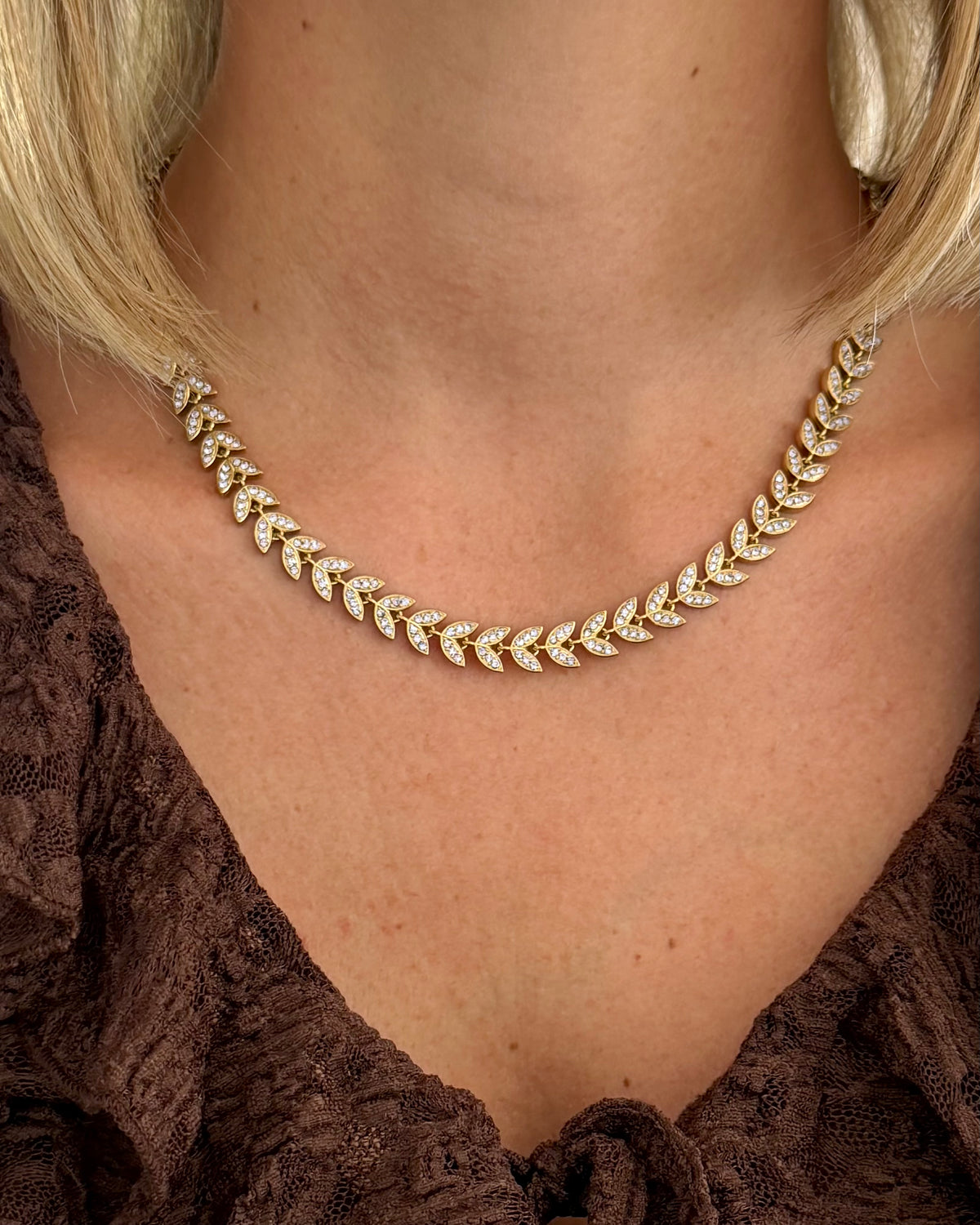 Collier Eden Blanc