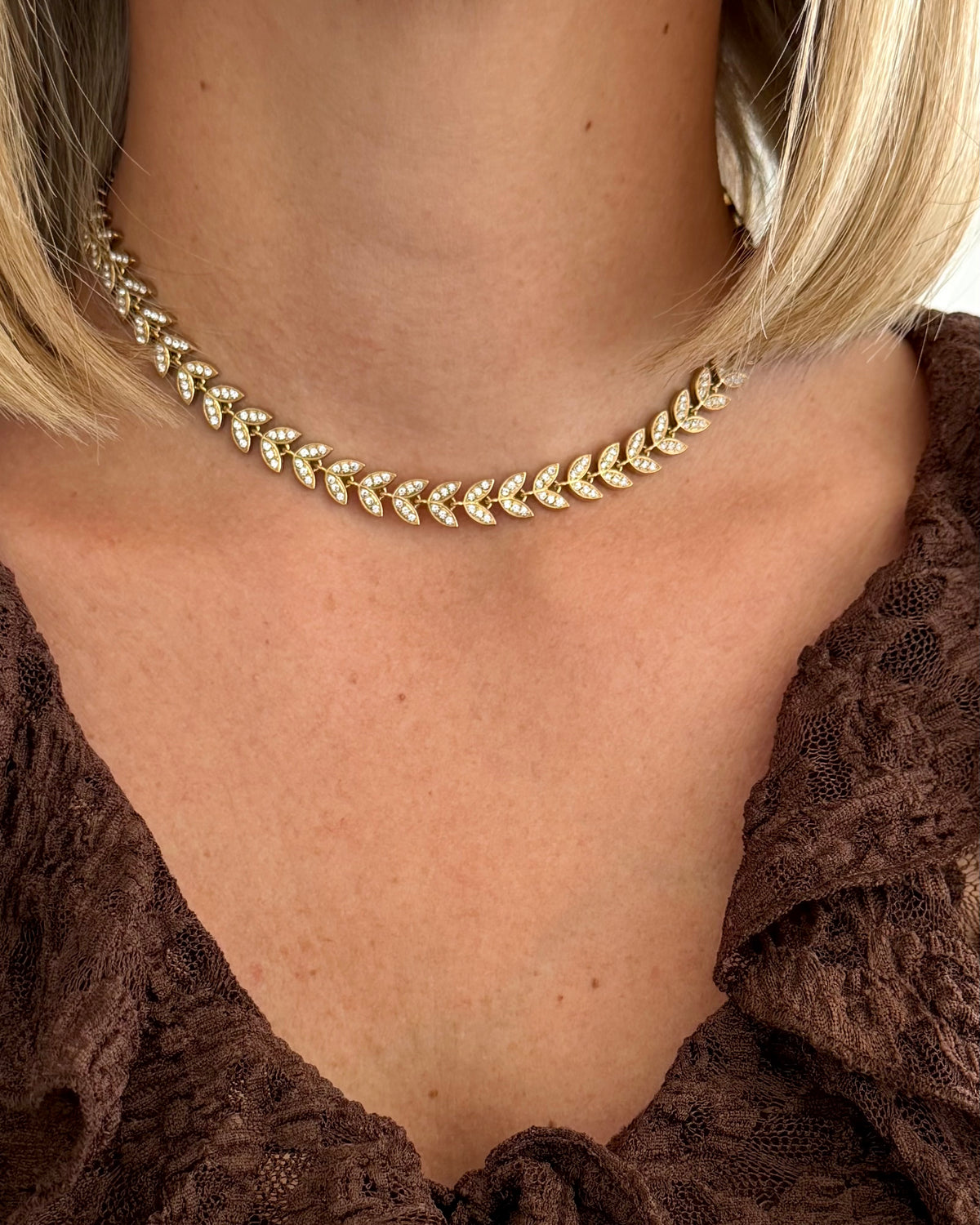 Collier Eden Blanc