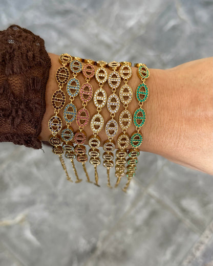 Bracelet Mila Mauve