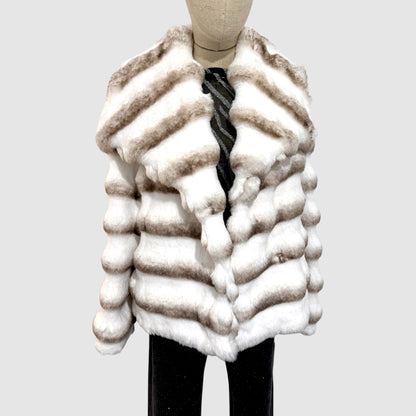 Manteau fausse fourrure
